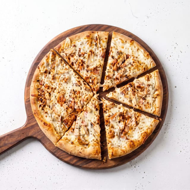 Chicken Bacon Ranch Pizza.