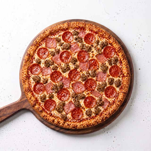 Meat Lovers Pizza.