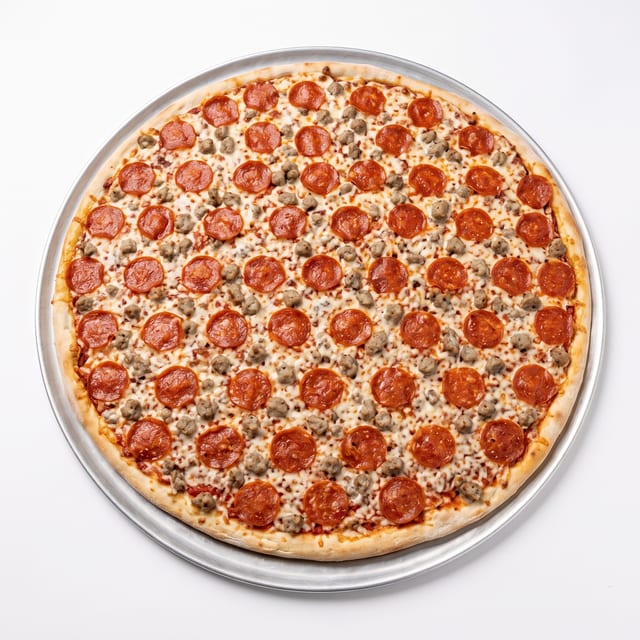 28" Giant Pizza with Two Toppings 2 Ltr Soda Special.